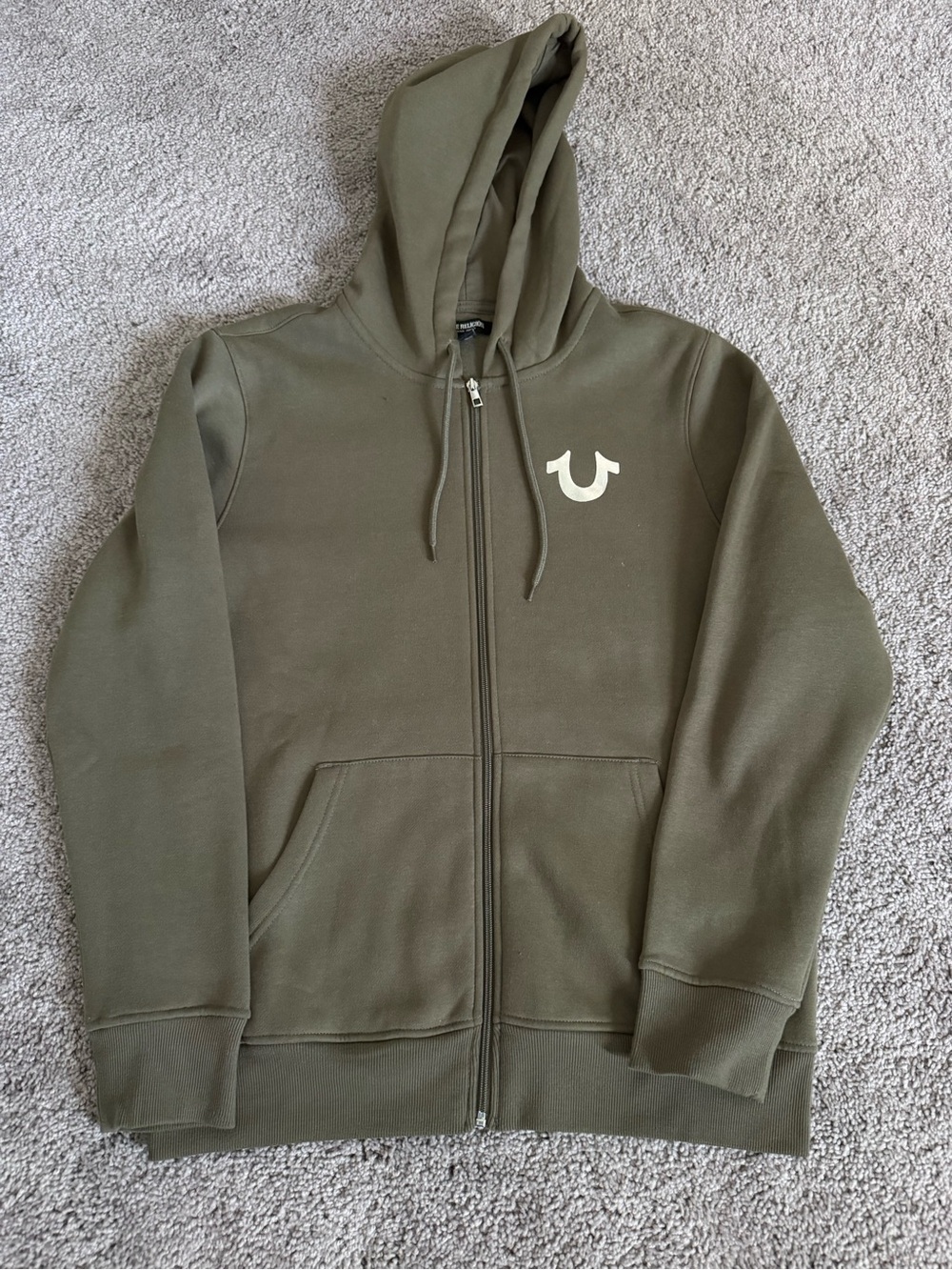 True Religion zip up hoodie